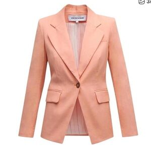 NEW VERONICA BEARD hayward dickey jacket in coral size 12
